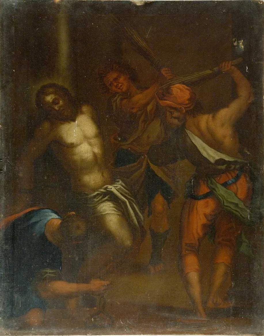 Flagellazione di Cristo - Galleria degli Uffizi, Firenze, attribuito